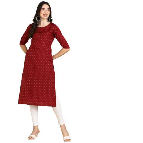 SP-Casual Vibrant Crepe Kurtis  [Low Budget Produc...