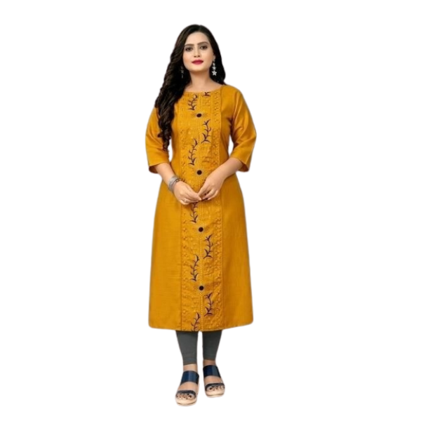 SP-Design Cotton Embroidered Kurti [Low Budget Pro...