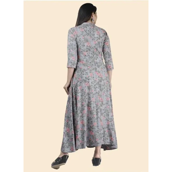 GR-Elegant Fancy Rayon Kurti for Women [Low Budget Product]