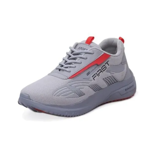 GR-Stylish Grey Sports Shoes for Men and Boys [Low...