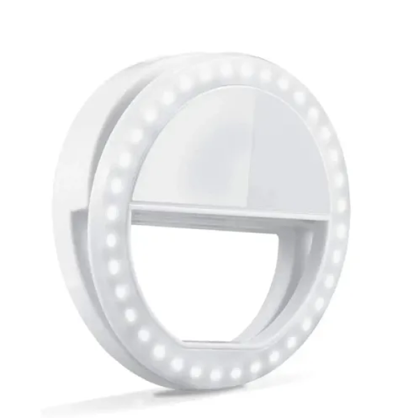 GR-Flashy Genuine Selfie Ring Light - Portable 36 LED Flash for Mobile, Desktops, and Laptops (Multicolor) [Low Budget Product]