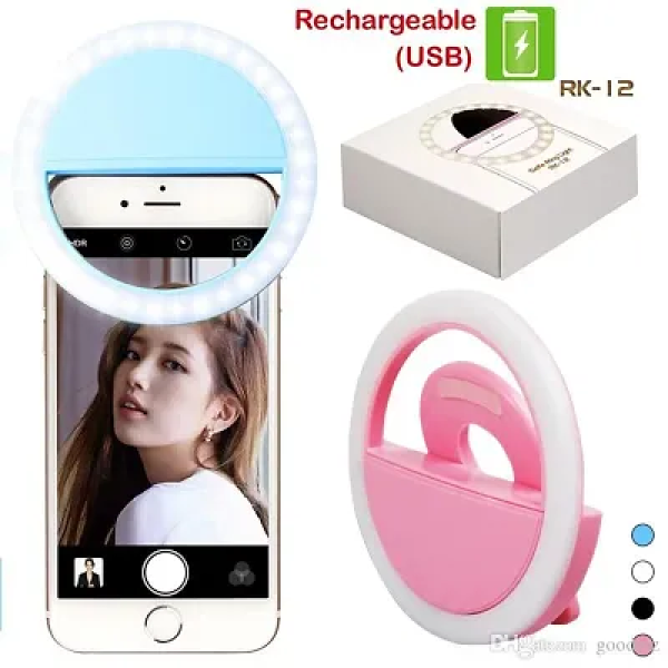 GR-Selfie Ring Light Mini - Illuminate Your Selfie...