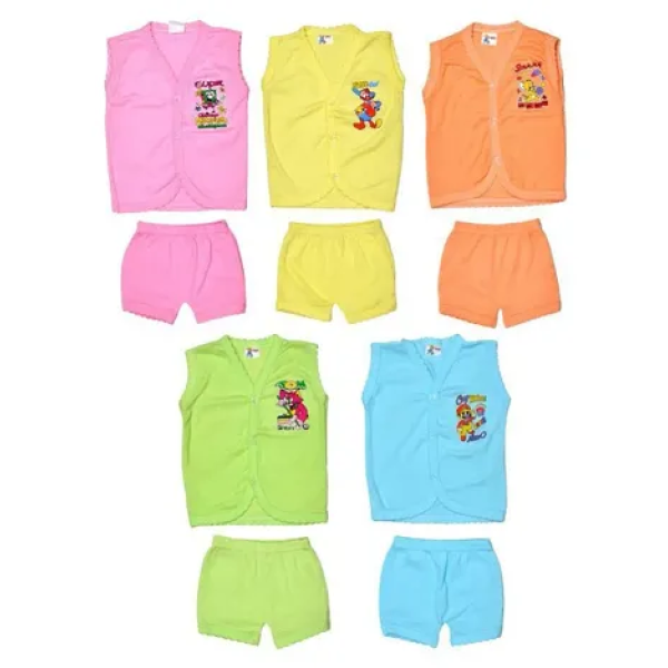 GR-ROOPRANG 5-Piece Multi-Color Baby Boys and Girl...