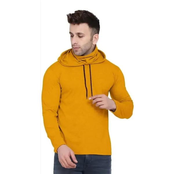 GR-Stylish Yellow Hoodie for Men [Low Budget Produ...