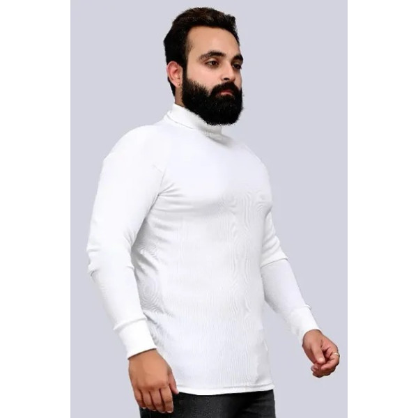 GR-Trendy High-Neck Cotton Sweater for Men [Low Budget Product]