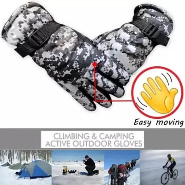 GR-Winter Warm Gloves for Men [Low Budget Product]