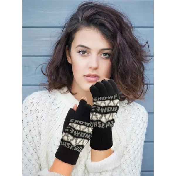 GR-Cozy Winter Fingerless Gloves [Low Budget Product]