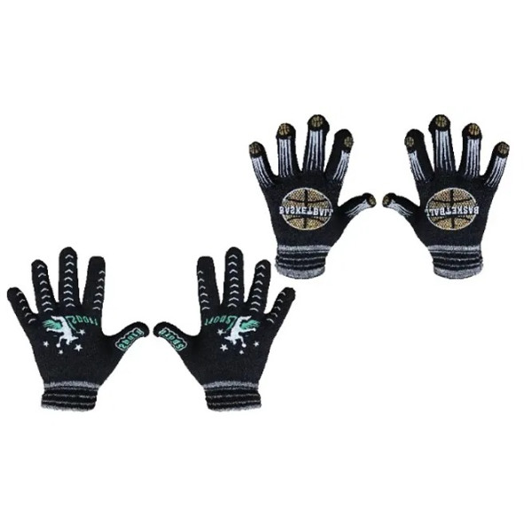 GR-Northern Miles Printed Winter Gloves (Pack of 2...