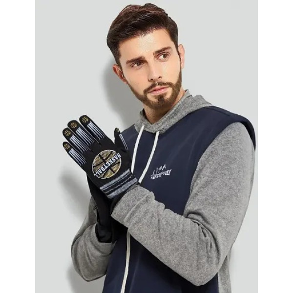 GR-Northern Miles Printed Winter Gloves (Pack of 2) [Low Budget Product]