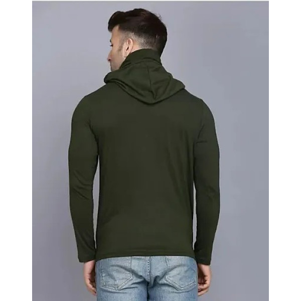 GR-Stylish Olive Green Hoodie for Men [Low Budget Product]