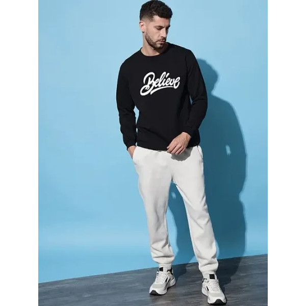 GR-Moyzikh Don't Quit Print Polyester Blend Sweatshirt [Premium Product]