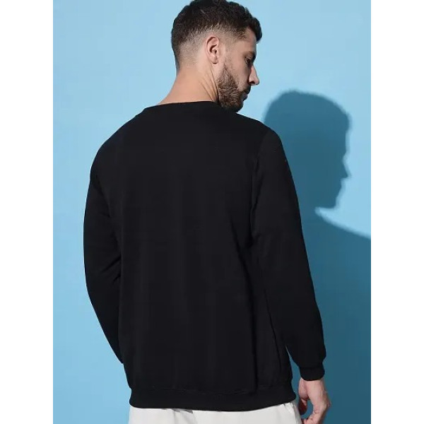 GR-Moyzikh Don't Quit Print Polyester Blend Sweatshirt [Premium Product]