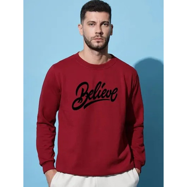 GR-Moyzikh Don't Quit Print Polyester Blend Sweatshirt [Premium Product]