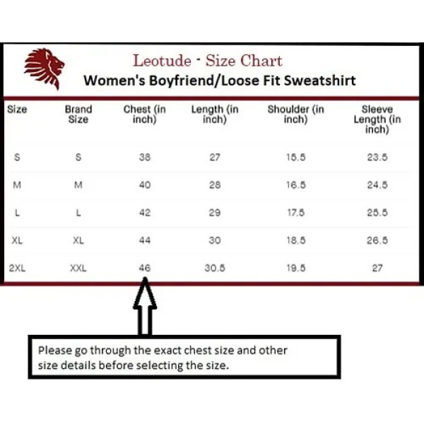 GR-Leotude Women's Cotton Sweatshirt [Premium Product]