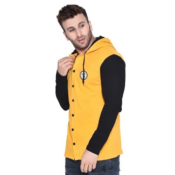 GR-Trendy Multicolor Cotton Blend Hoodies for Men [Premium Product]