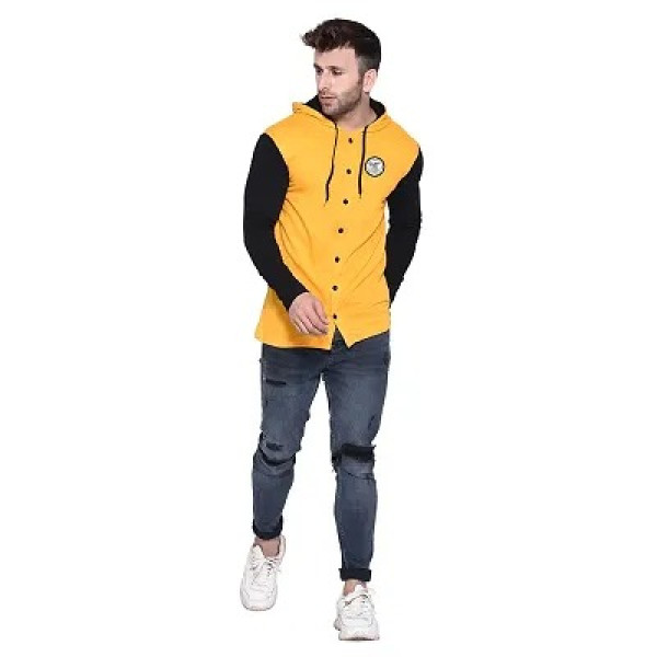 GR-Trendy Multicolor Cotton Blend Hoodies for Men [Premium Product]