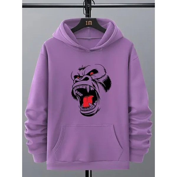 GR-Stylish Fleece Printed Hoodie for Men [Premium ...