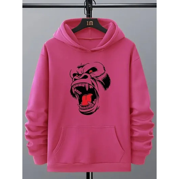 GR-Stylish Fleece Printed Hoodie for Men [Premium ...