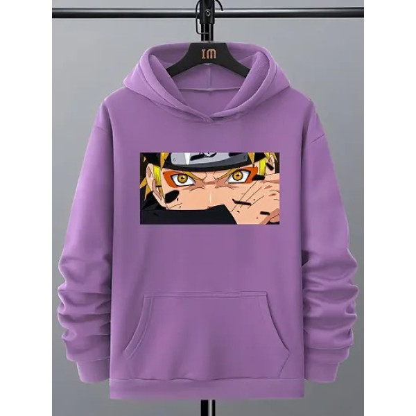 GR-Stylish Fleece Printed Hoodie for Men [Premium Product]