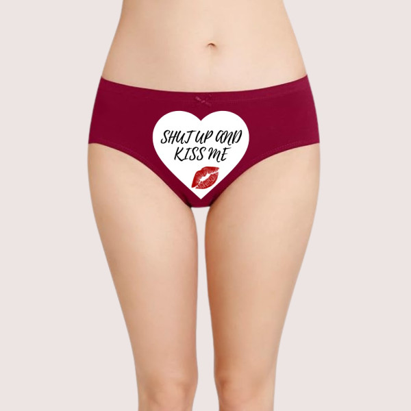 SN-Shut Up and Kiss Me Custom Panty for Her [Premi...