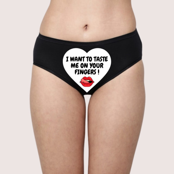 SN-Customized Temptation Panty - A Secret Message ...