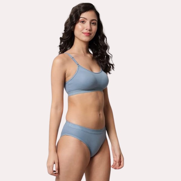 SN-Wire-Free Women's Sports Bra Panty Set [Premium Product]