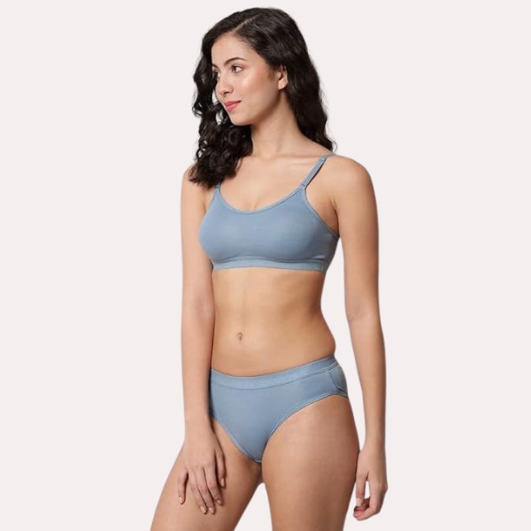 SN-Wire-Free Women's Sports Bra Panty Set [Premium Product]