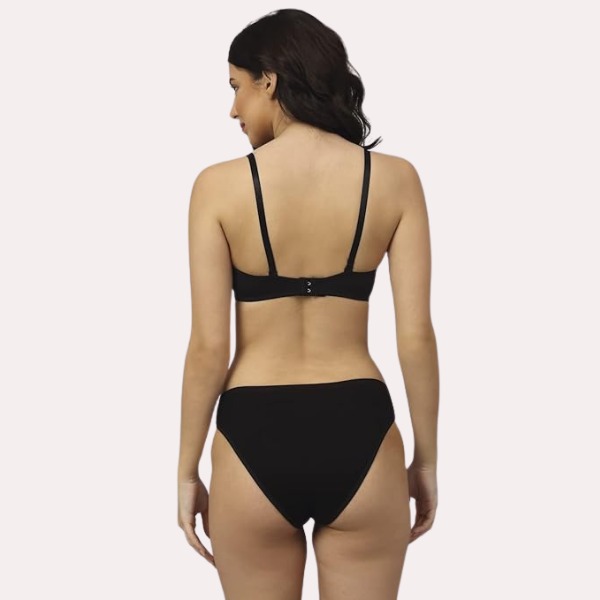 SN-Casual Cotton Comfort Bra Panty Set [Low Budget Product]