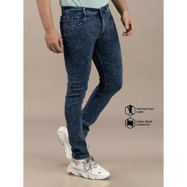 GR-Modern Grey: Mid Rise Denim Jeans for Stylish Men [Low Budget Product]