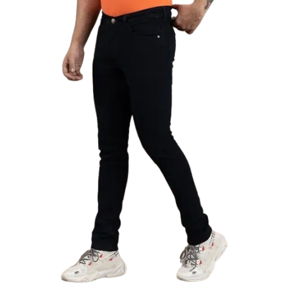 GR-Black Denim Mid Rise Jeans For Men [Low Budget ...