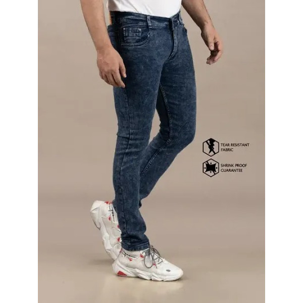 GR-Modern Grey: Mid Rise Denim Jeans for Stylish Men [Low Budget Product]