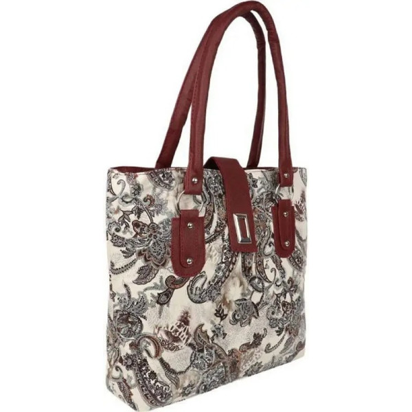 GR-Luxury in Hand: PU Leather Ladies Handbag [Low Budget Product]