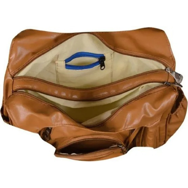 GR-Stylish Artificial Leather Handbag for Women (Pack of 2) [Low Budget Product]