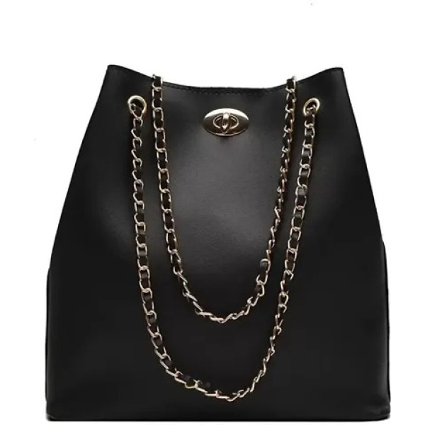 GR-Sapphire Chic: Stylish Women's Blue Shoulder Ba...