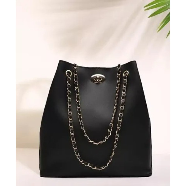 GR-Sapphire Chic: Stylish Women's Blue Shoulder Bag [Low Budget Product]