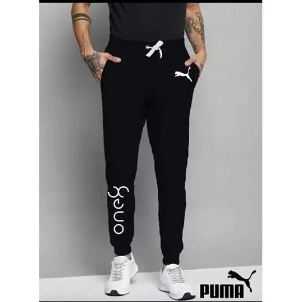 GR-One X Black Polyester Lycra Trackpant For Men [Low Budget Product]