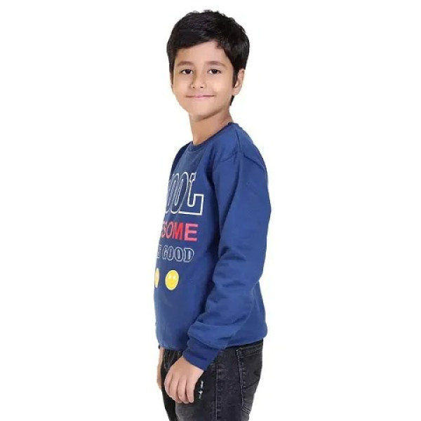 GR-Cozy Chic: Trendy Winter Sweatshirt with Stylish Prints for Kids [Low Budget Product]