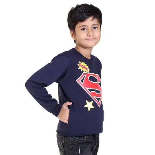 GR-Winter Casual Wear Trendy Printed Round Neck Sweatshirt for Kids [Low Budget Product]