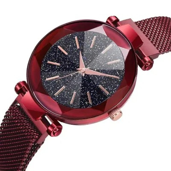 GR-Magnetic Strap Watch For Women [Low Budget Prod...