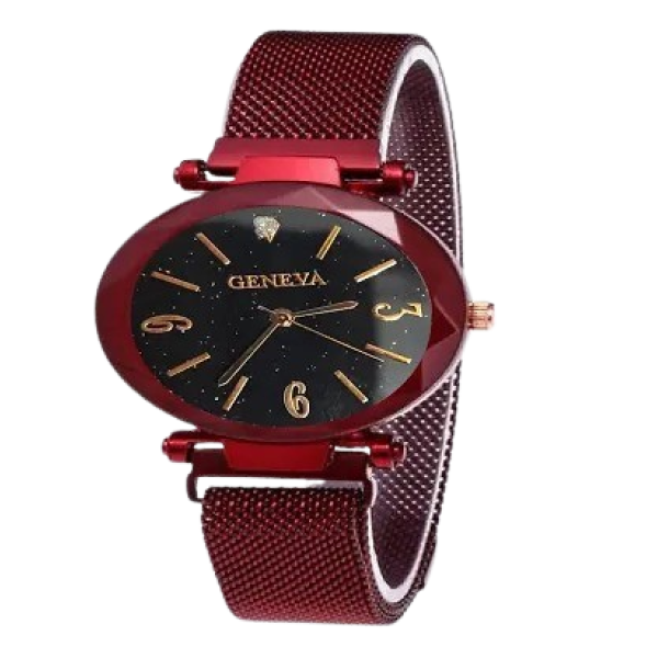 GR-Magnetic Strap Watch For Women [Low Budget Prod...