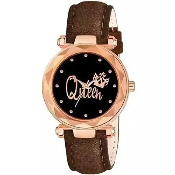 GR-Stylish Synthetic Leather Watches For Women [Lo...