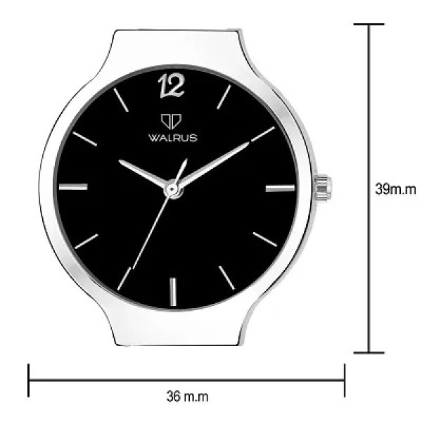 GR-Stylish Black Watches For Women [Low Budget Product]