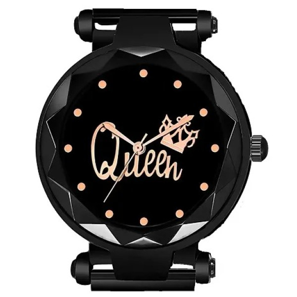 GR-Heartfelt Precision: Pack of 2 Analogue Magnet Strap Watches for Women [Low Budget Product]