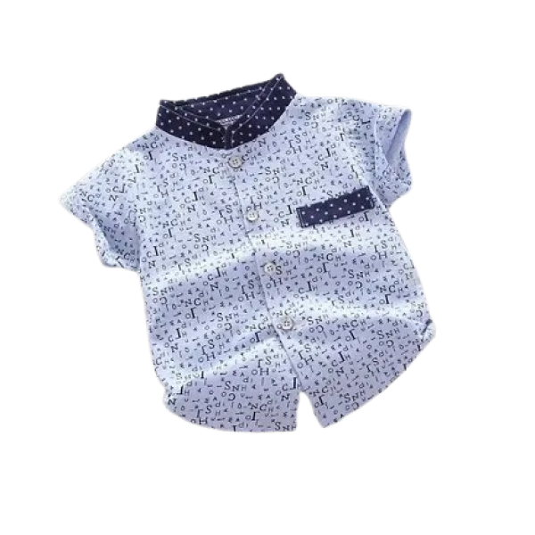 GR-Classic Cotton Blend Shirt For Baby kids [Low B...