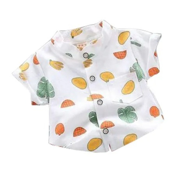 GR-Charm in Every Stitch: Classic Cotton Blend Shirts for Baby Chic [Low Budget Product]