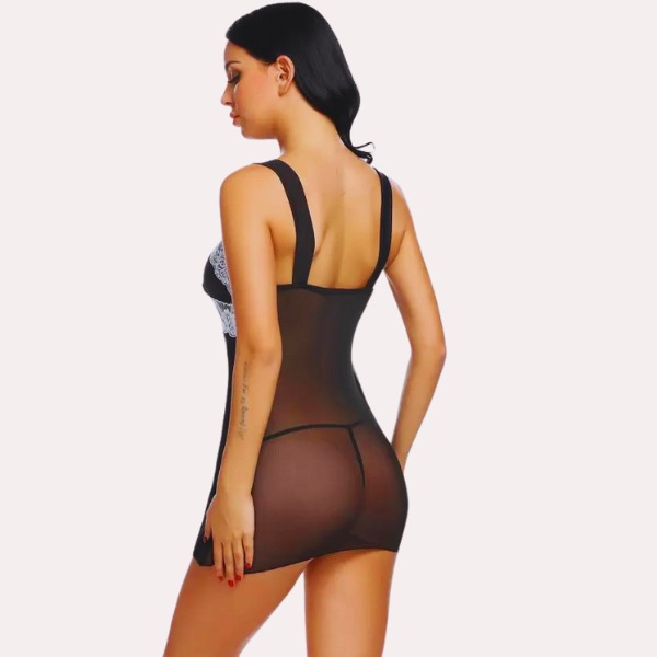 SN-Mesh and Lace Women's Babydoll [Premium Product]