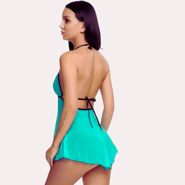 SN-Sheer Babydoll Nightdress for Women [Low Budget Product]