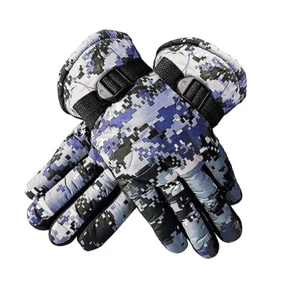 GR-Warm Snow and Wind Proof Winter Gloves for Men Protective Warm Hand Riding [Premium Product]