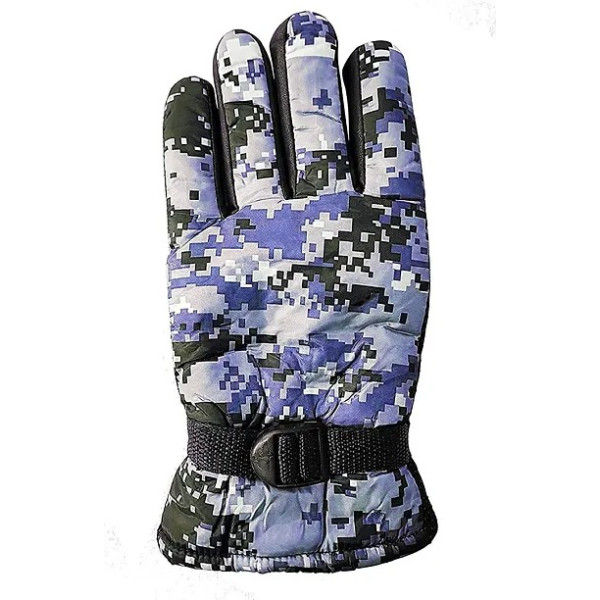 GR-Warm Snow and Wind Proof Winter Gloves for Men Protective Warm Hand Riding [Premium Product]