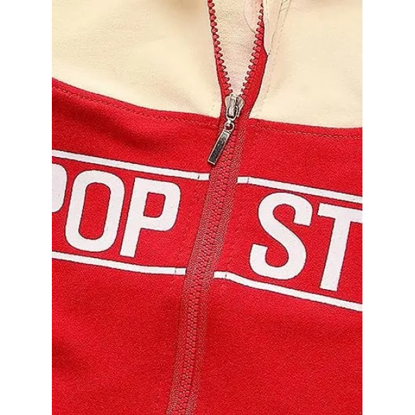 GR-Winter Wear Tracksuit Zip Up Hoodie Sweatshirts Jacket with Pants Clothing Set for Boys Girls [Premium Product]